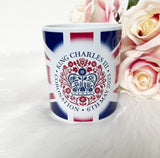 King Charles III Coronation British Flag Mug