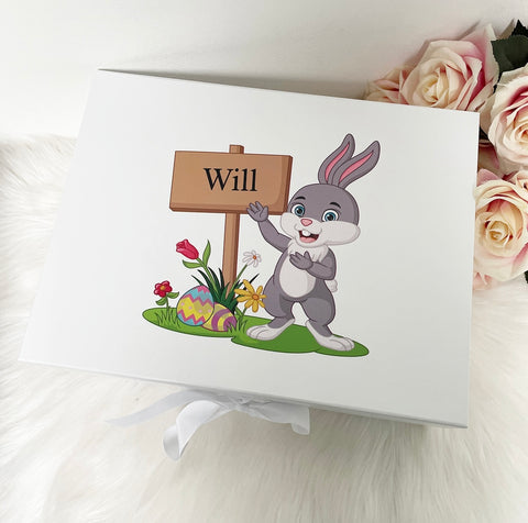 Personalised Easter Bunny Gift Box