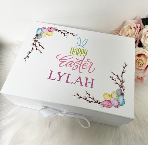 Personalised Happy Easter Gift Box