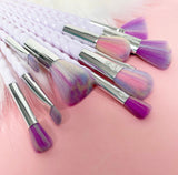 Unicorn Make Up Brush Set (10pc)