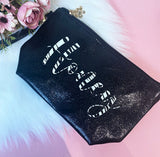 Personalised Foiled Make Up Bag (Vinyl)