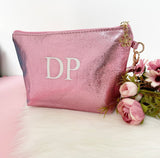 Personalised Foiled Make Up Bag - Initials (Printed)