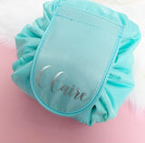Personalised Drawstring Make Up Bag (Vinyl)