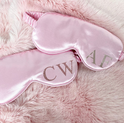 Personalised Eye Mask - Initial