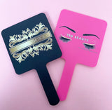 Personalised Large Handheld Mirror (12cm)