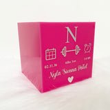 Personalised Baby Memory Money Box (Vinyl)