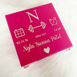 Personalised Baby Memory Money Box (Vinyl)