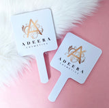 Personalised Xtra Large Handheld Mirror (15cm)