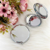 Round Compact Pocket Mirror