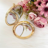Round Compact Pocket Mirror