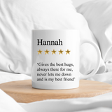 Personalised Review Mug