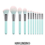 Mint Green Make Up Brush Set (12pc)